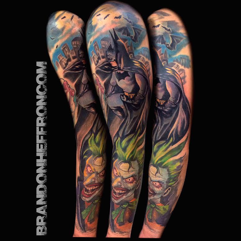 Batman & Joker sleeve