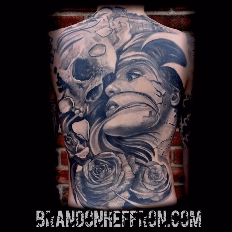 Life & Death back piece