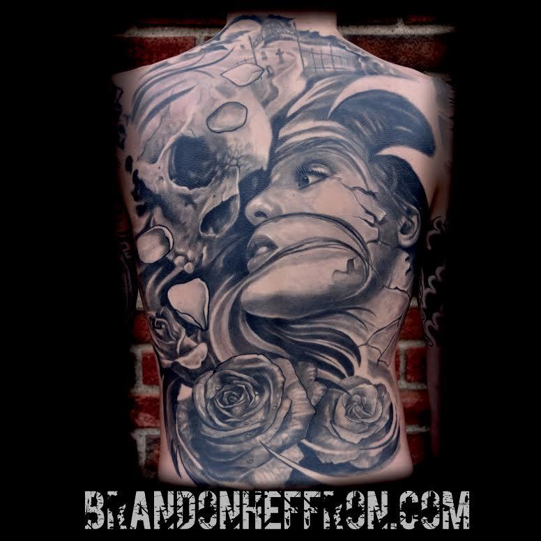 Life & Death back piece