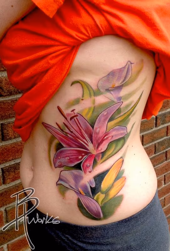 Flower Side Piece