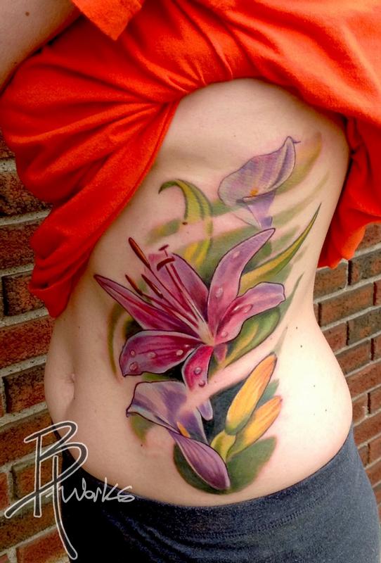 Flower Side Piece