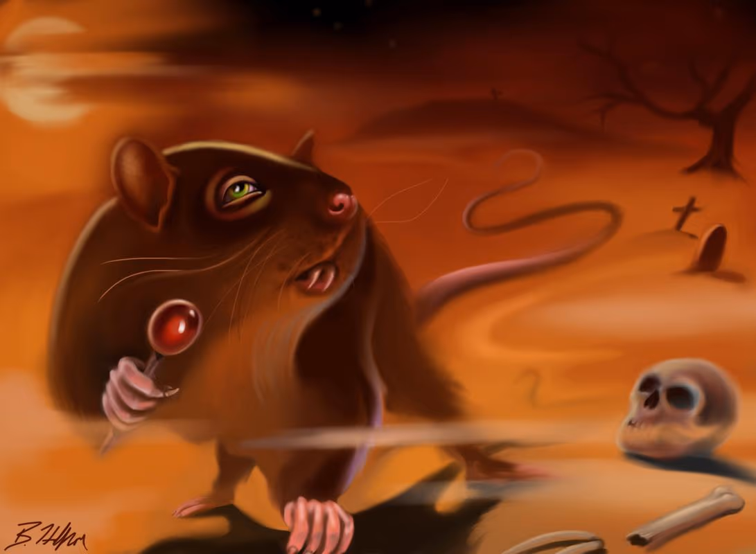 Halloween Rat