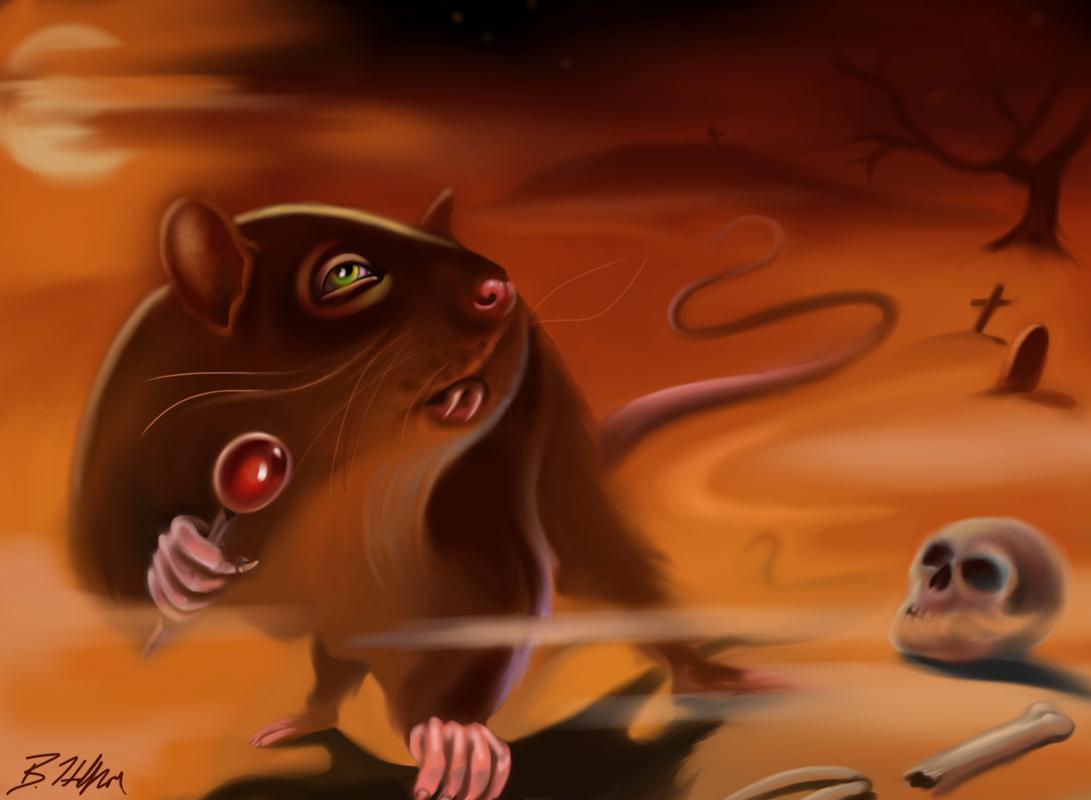 Halloween Rat