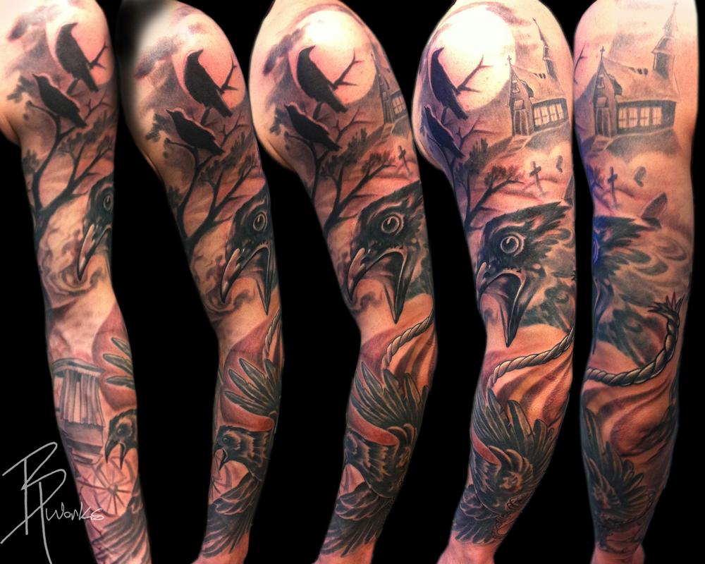 Raven Sleeve
