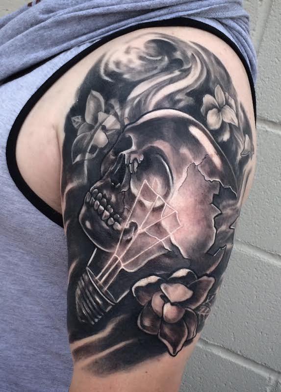 Lightbulb Skull