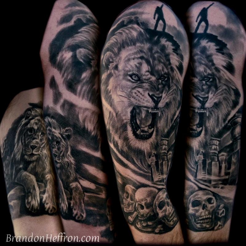 Daniel and the Lions Den