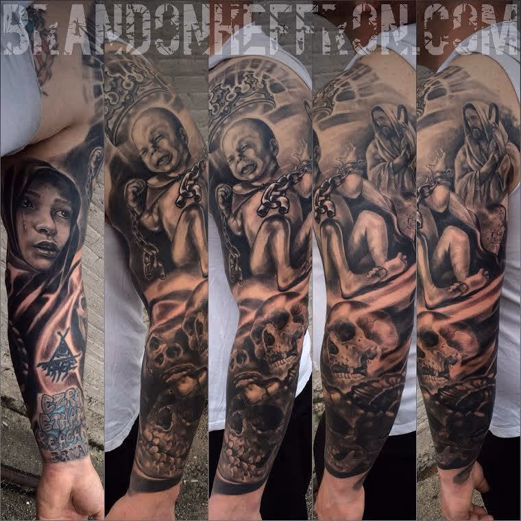 Breaking chains sleeve