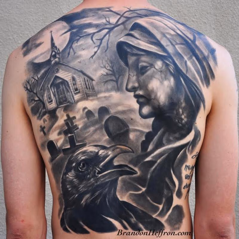 Cemetery Backpiece