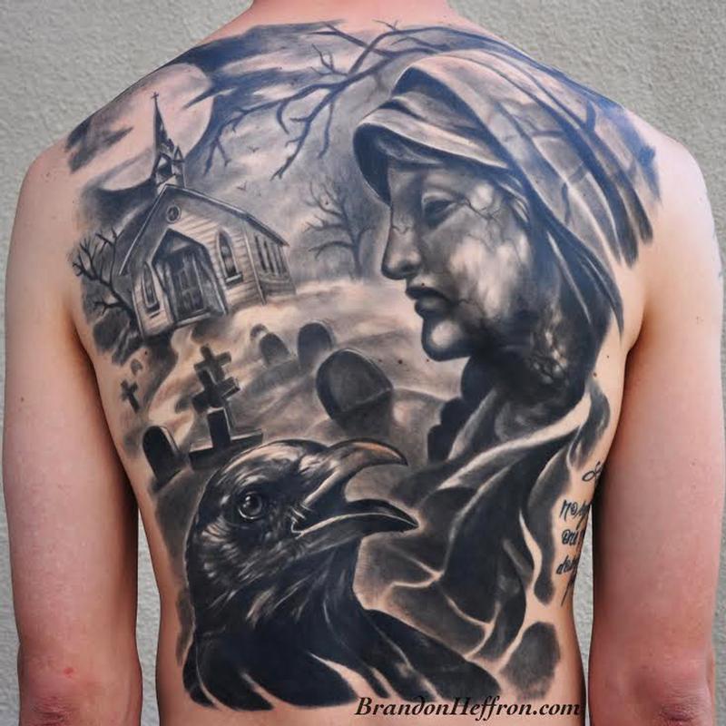 Cemetery Backpiece