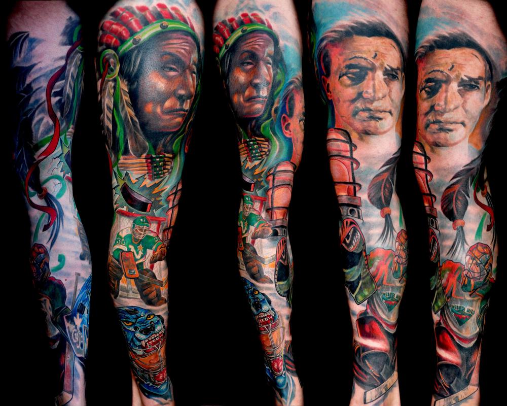 Goal-Tending Leg Sleeve