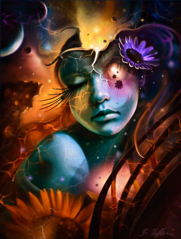 Celestial Sunflower