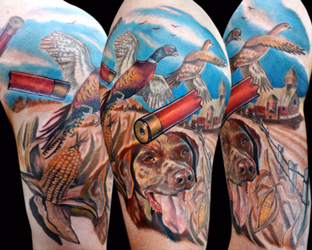 Hunting Half-Sleeve