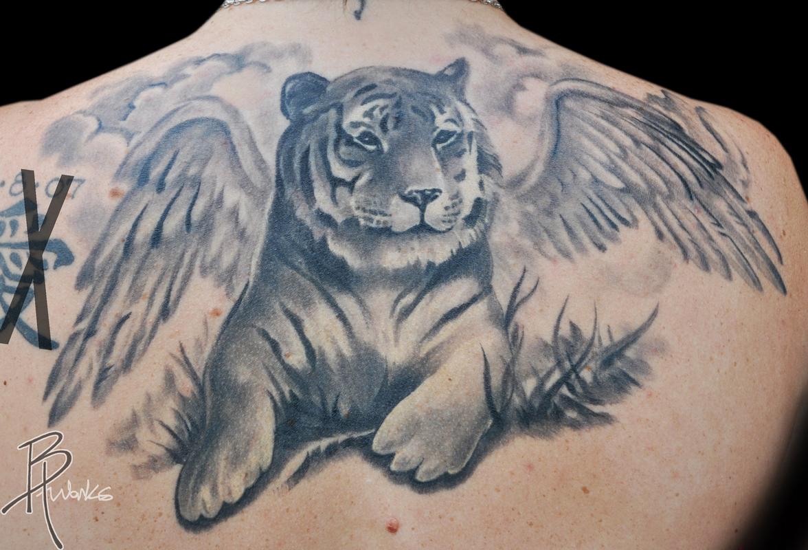 Tiger with Wings