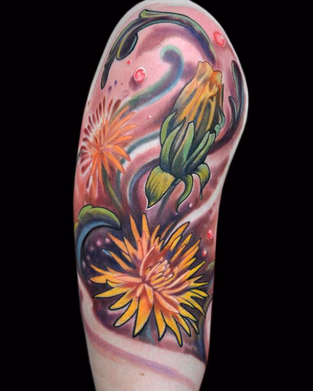 Dandelion Half-Sleeve
