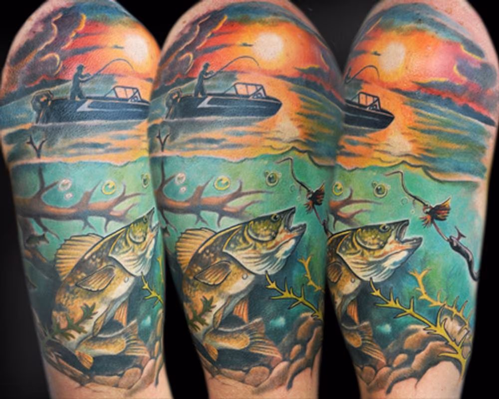 Fishing Half-Sleeve