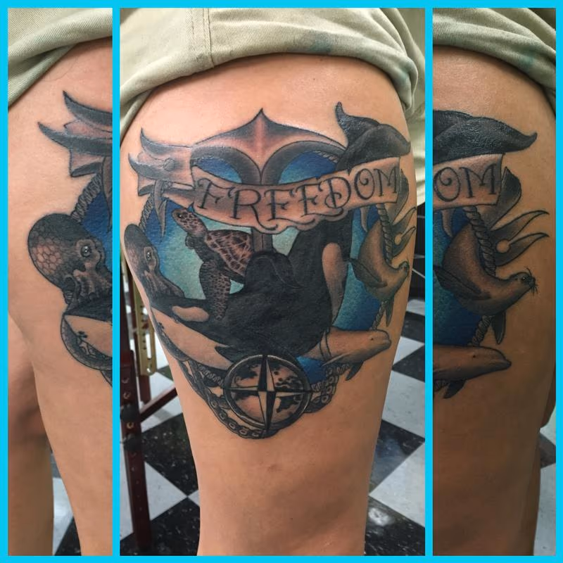 animal rights tattoo