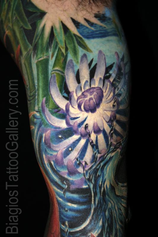 Chrysanthemum in Water