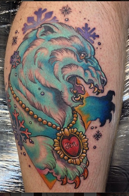 Power polar bear