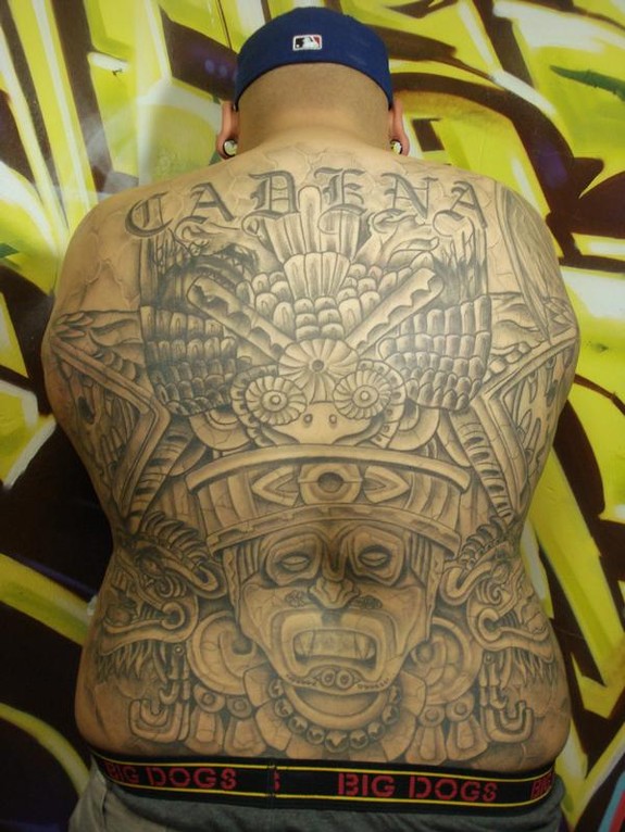 Black and Grey backpiece.