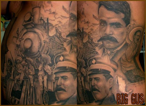 Train tattoo