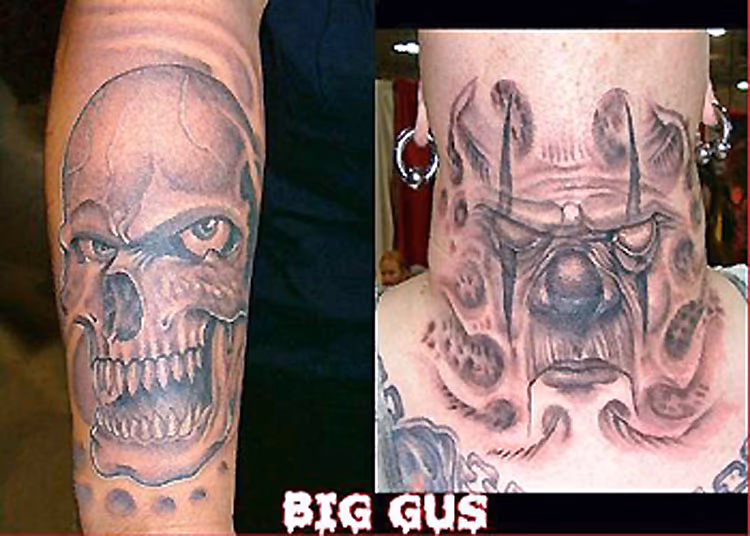 Skull and a Clown