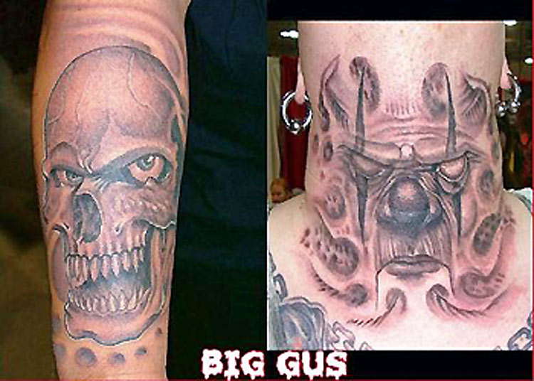 Skull and a Clown