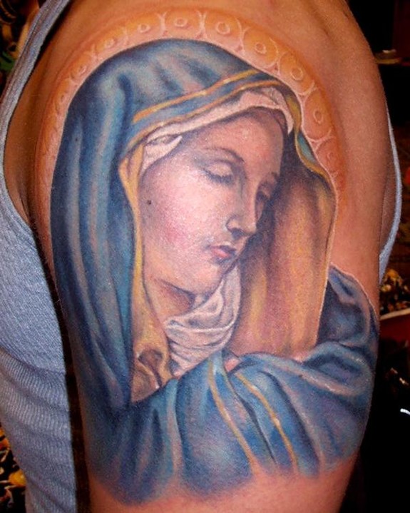 First color realism tattoo