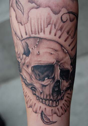 flying skull