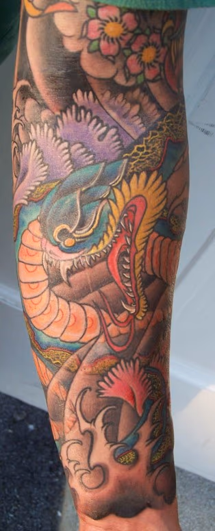 Snake Half Sleeve