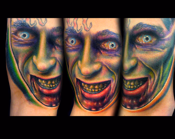 Scary zombie Face