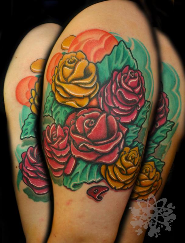 5 roses