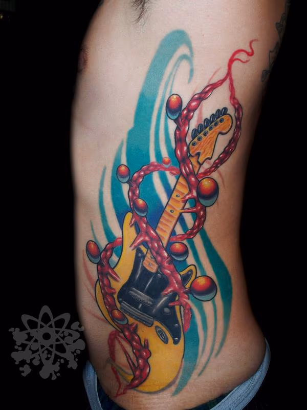 Double helix guitar