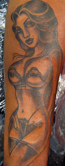 Black and Gray Figure