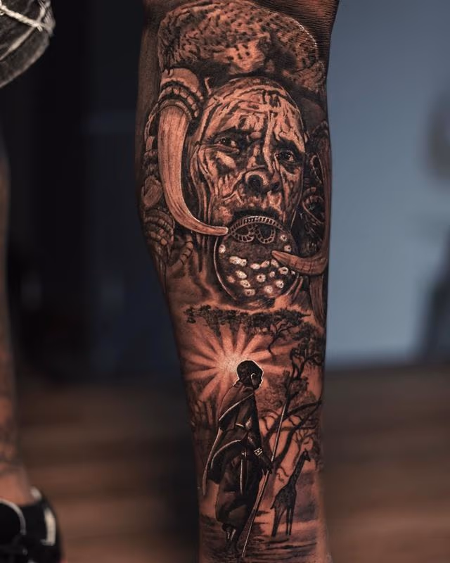 Africa Tattoo