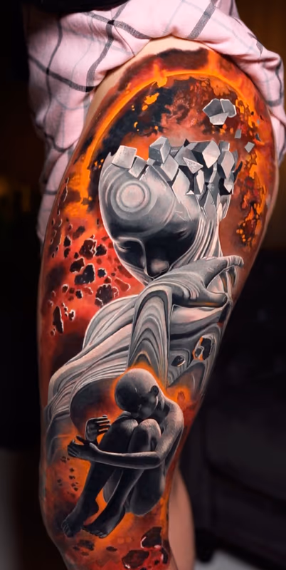 Surreal Leg Sleeve