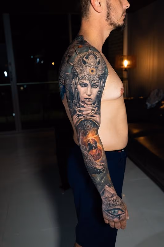 Cosmic Surreal Sleeve