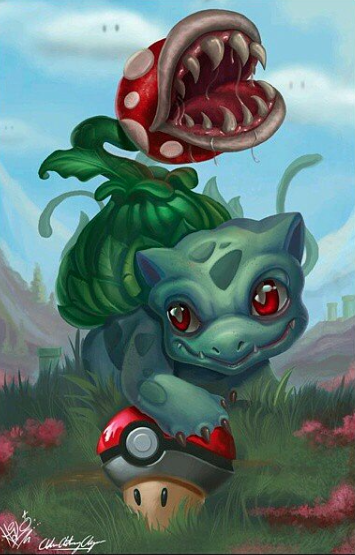 Bulbasaur/Mario Brothers