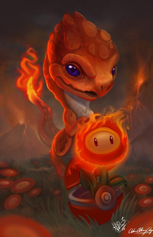 Mario x Charmander