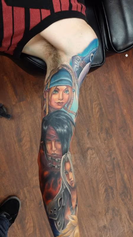 Final Fantasy Partial Sleeve