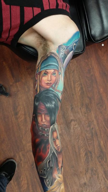 Final Fantasy Partial Sleeve