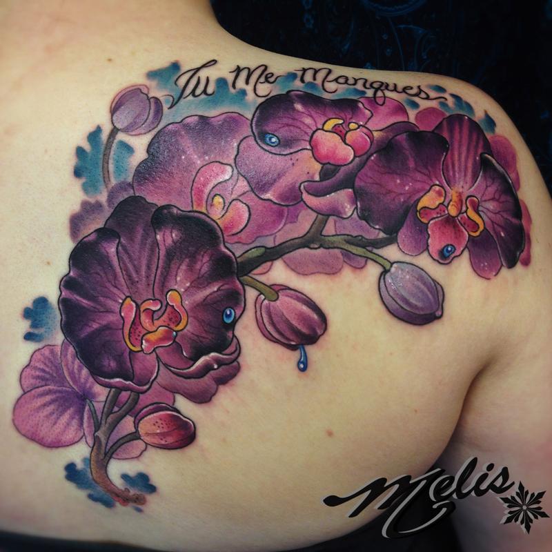 Purple Orchids