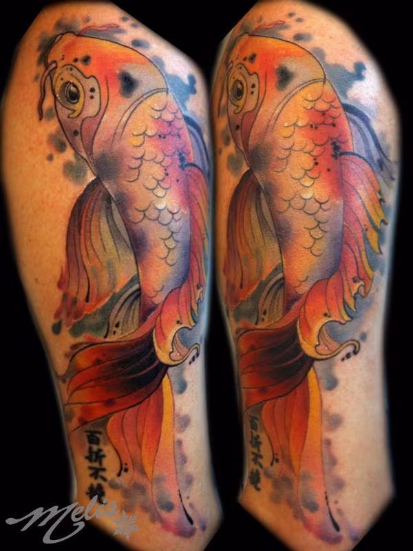 Painterly Koi