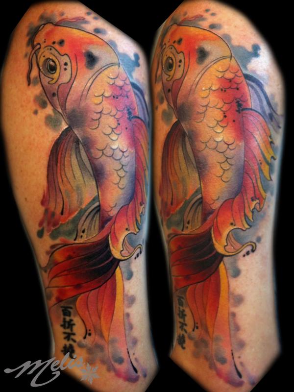 Painterly Koi