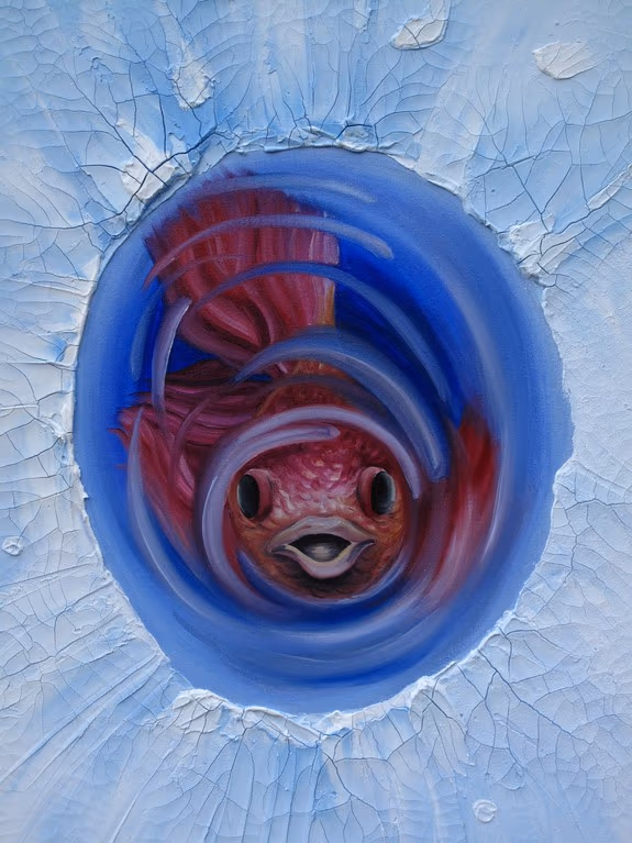 Swim Through The Ice