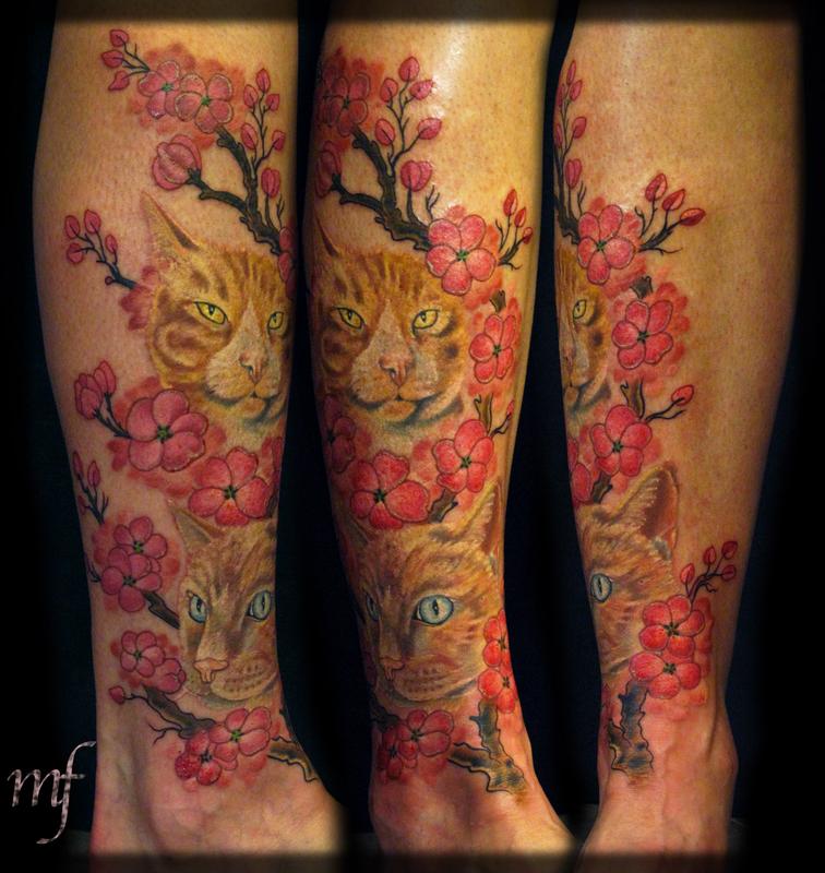 Sharons kitties and blossoms