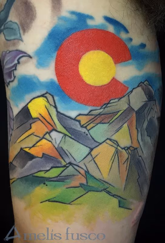 these colorado peeps love own flag