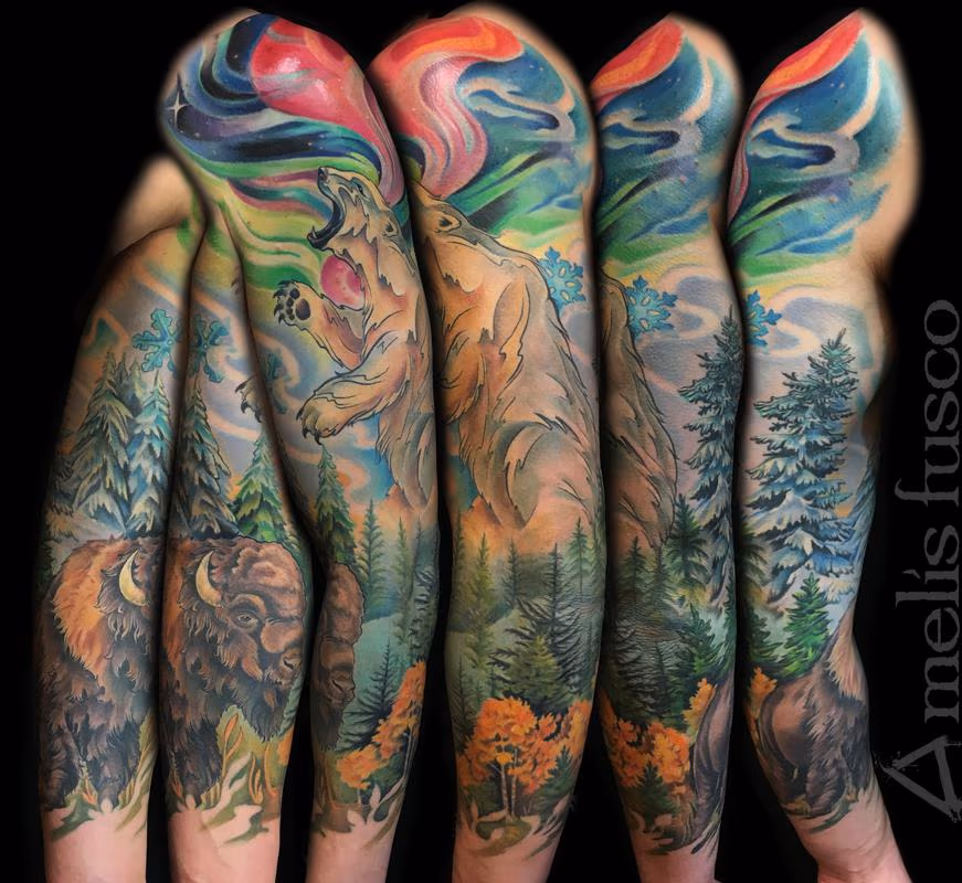 Canada tribute sleeve