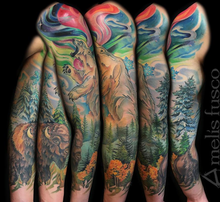 Canada tribute sleeve