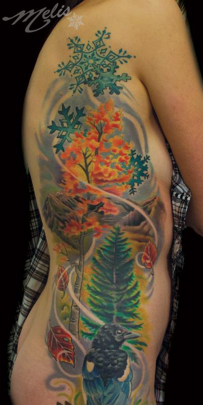 Landscape/cropped portion of larger piece