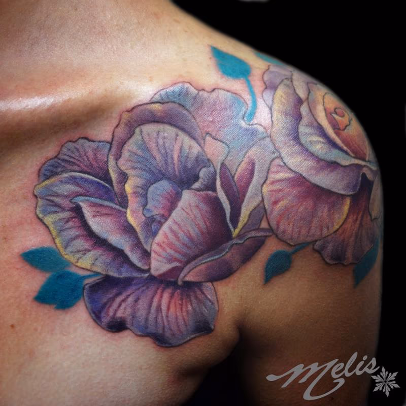 roses of a different tone